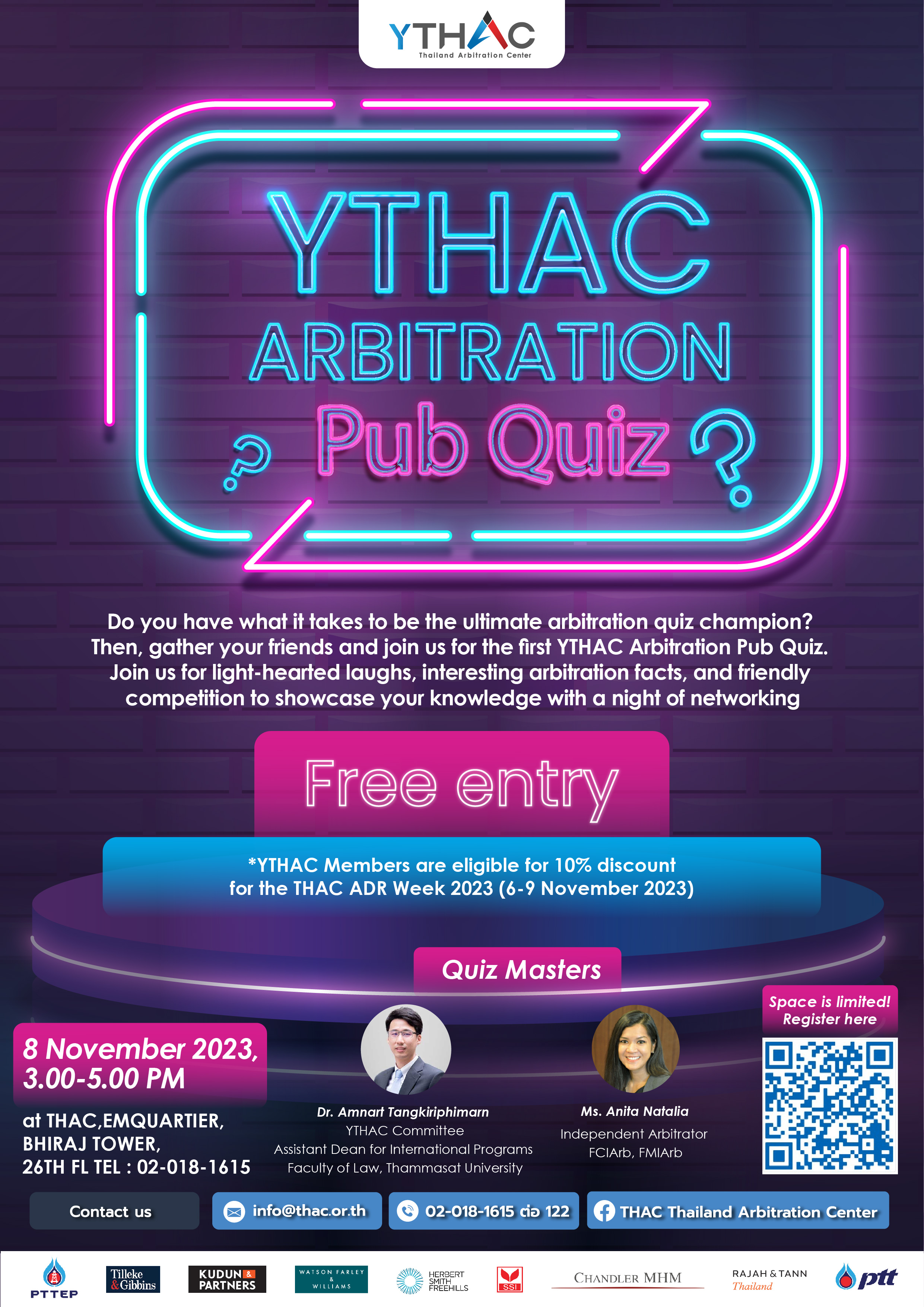 YTHAC Arbitration Pub Quiz